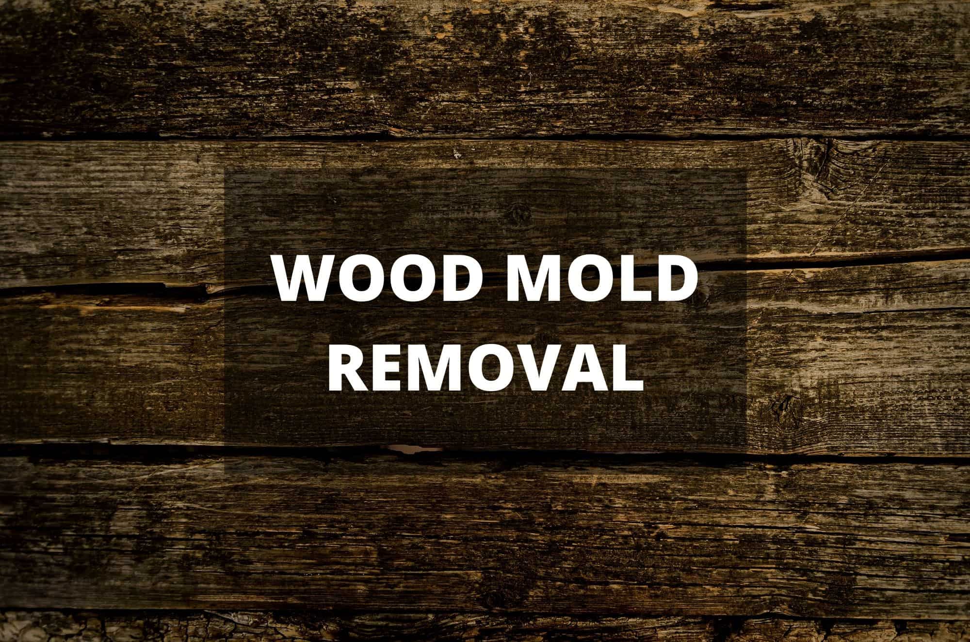 How to Get Rid of Black Mold on Wood