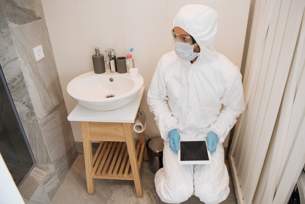 protective equipment for wood mold removal